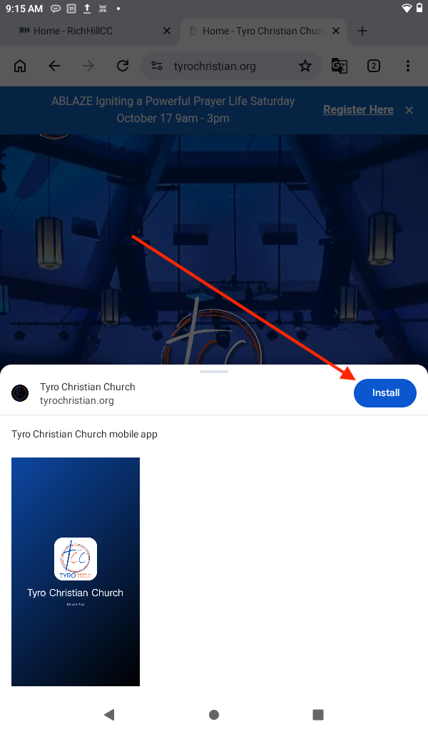 Confirm the install