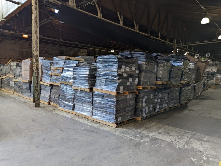 Unsorted Carpet Tile Sale (pallets only)