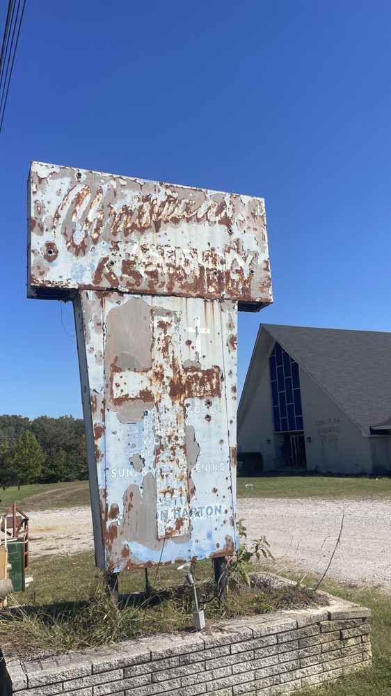 Current front sign