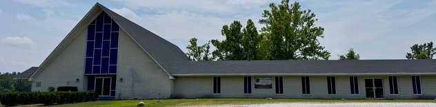 Church exterior on Hwy 2