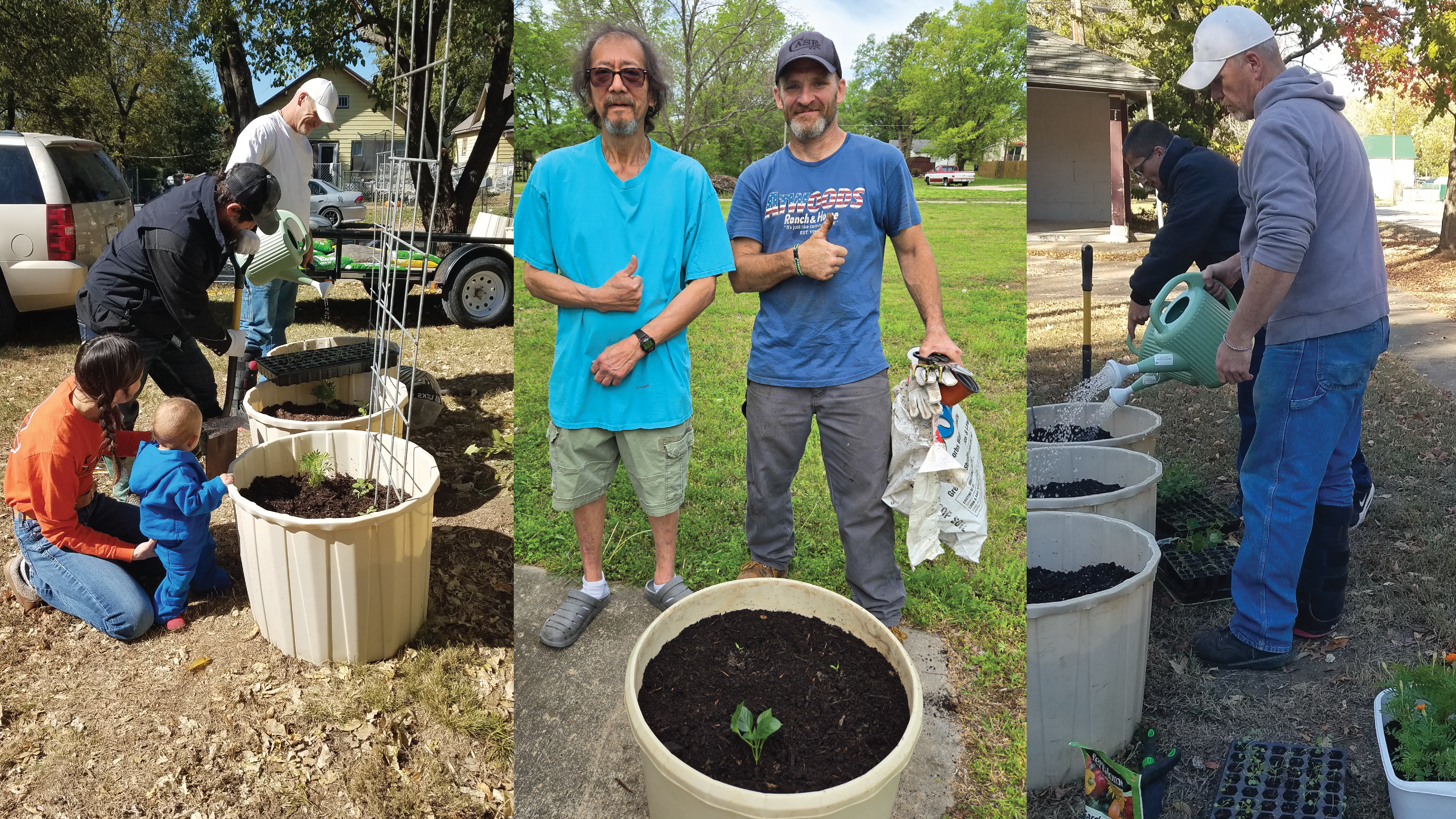 LHEAT Container Gardens project